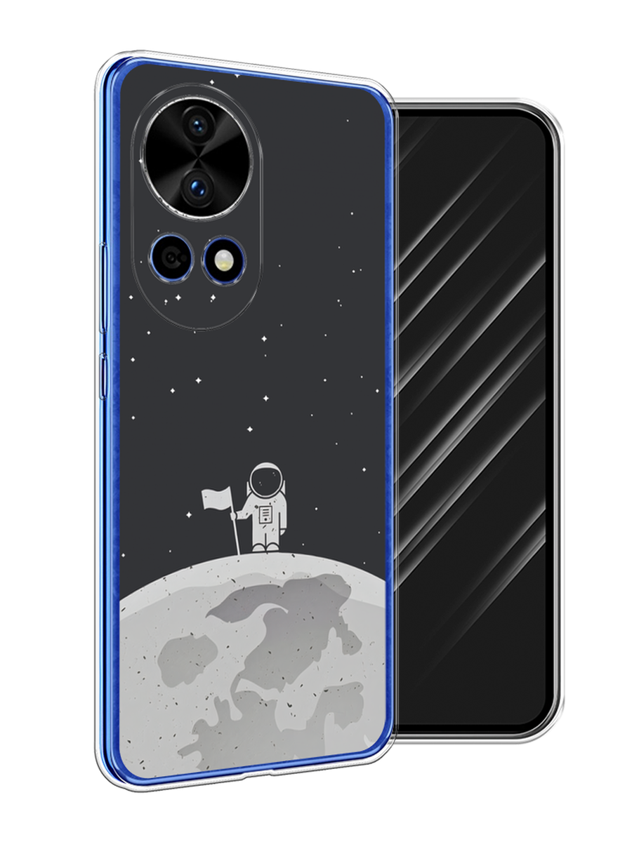 

Чехол Awog на Huawei Nova 12 Pro "Первый на Луне", Черный, 6123150-1