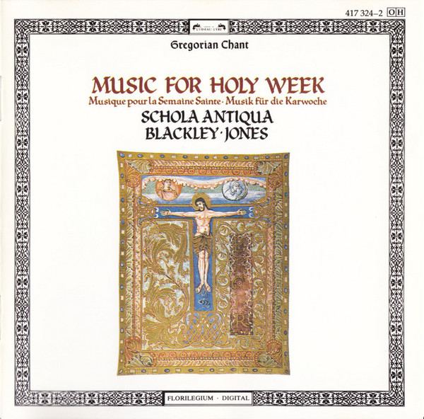 

Music for Holy Week - Schola Antiqua (1 CD)