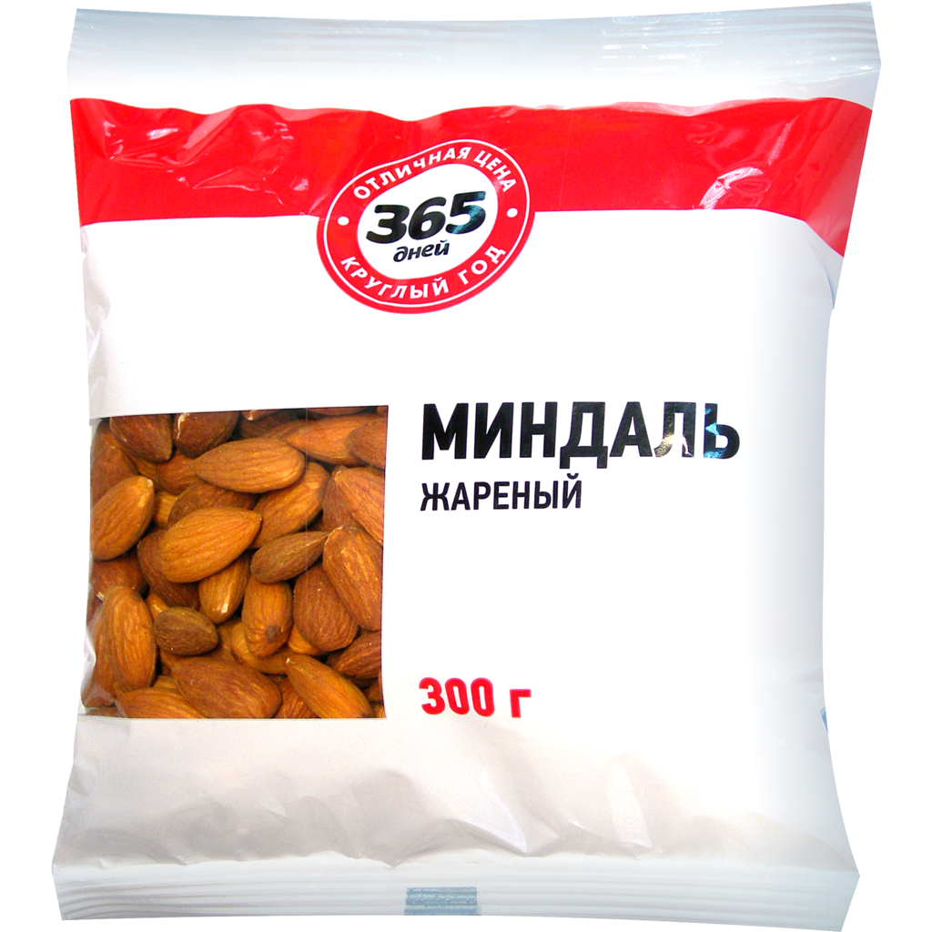 Миндаль 365 дней жареный 300 г