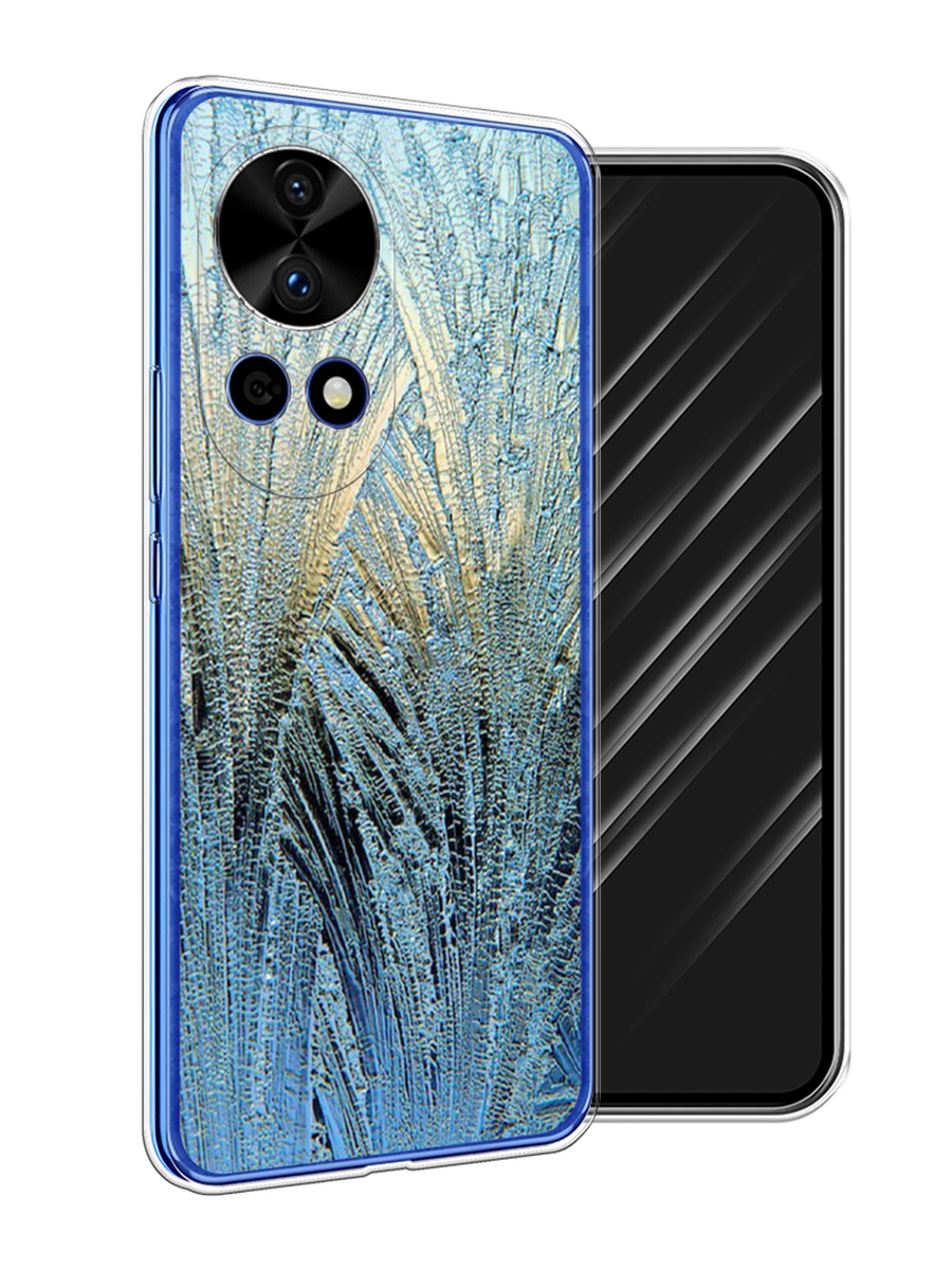 

Чехол Awog на Huawei Nova 12 Pro "Лёд", Голубой, 6123150-1