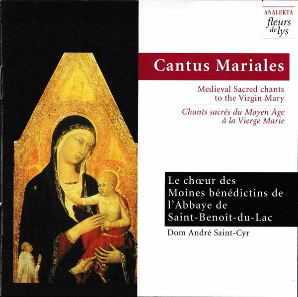 

CANTUS MARIALES: Medieval Sacred Chants to the Virgin Mary (1 CD)