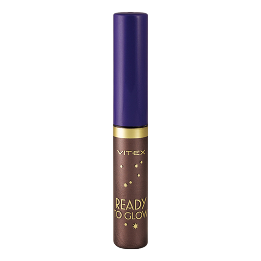 

Жидкая подводка для глаз Vitex Ready To Glow Magnetic brown с блестками 4,8 мл