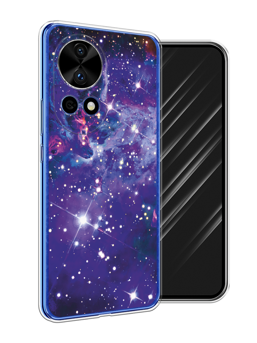 

Чехол Awog на Huawei Nova 12 Pro "Яркая галактика", Фиолетовый, 6123150-1