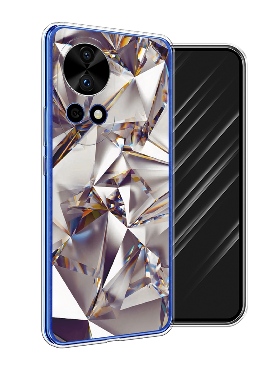 

Чехол Awog на Huawei Nova 12 Pro "Бриллианты", Серебристый;бежевый, 6123150-1