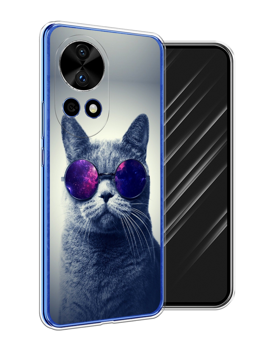 

Чехол Awog на Huawei Nova 12 Pro "Космический кот", Бордовый, 6123150-1