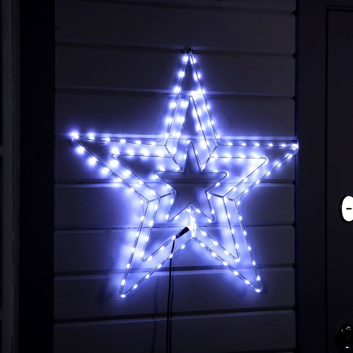 

Дюралайт Luazon lighting Звезды 9591229 0,8х0,8м белый холодный, Звёзды