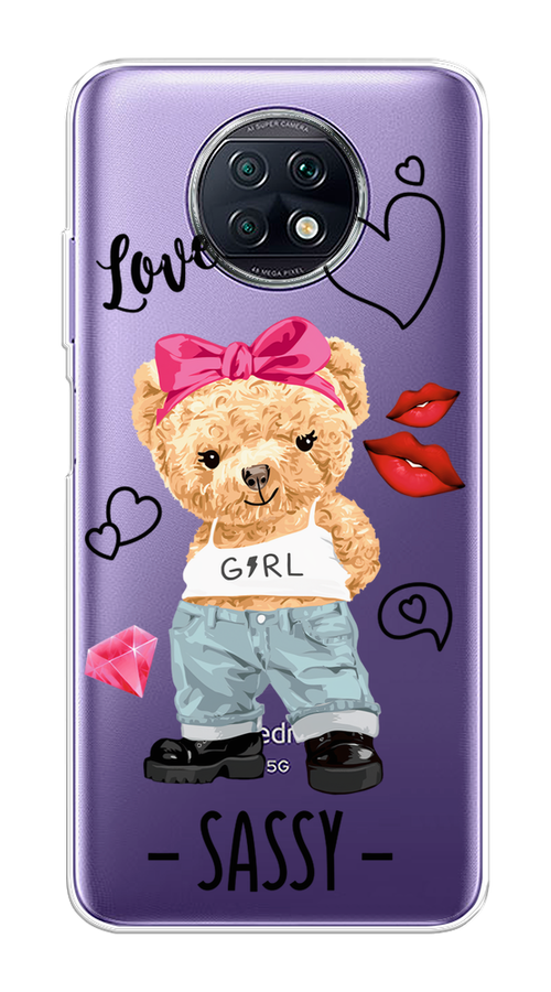 

Чехол на Xiaomi Redmi Note 9T "Sugar Mommy", Голубой;белый;розовый, 39650-6