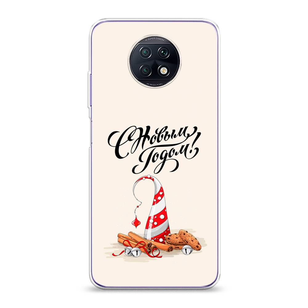 

Чехол на Xiaomi Redmi Note 9T "Подарки на Новый Год", Бежевый;красный;черный, 39650-5