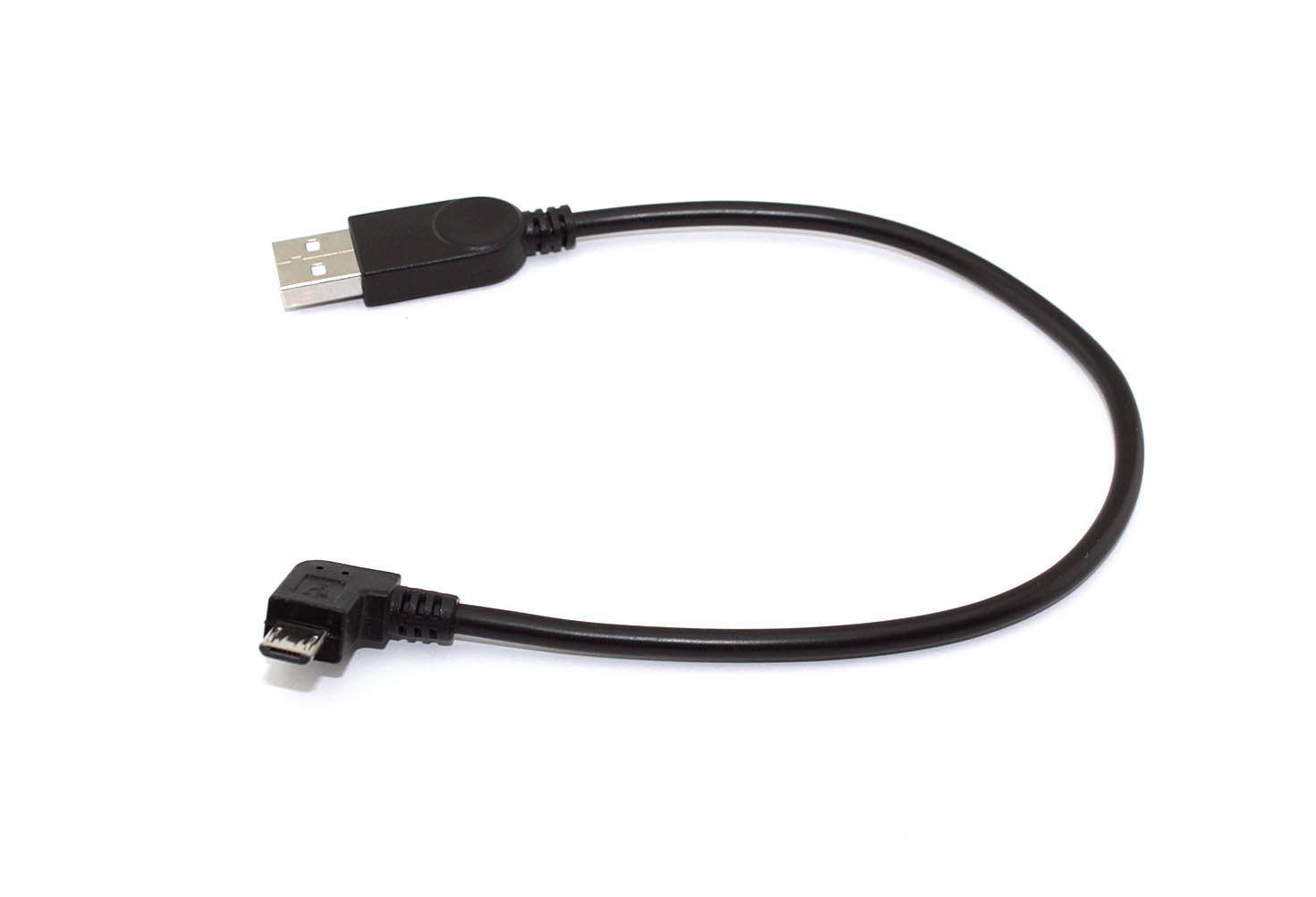 Кабель micro USB-USB OEM USB Type A на Micro USB угол влево 0,25 м 5 м