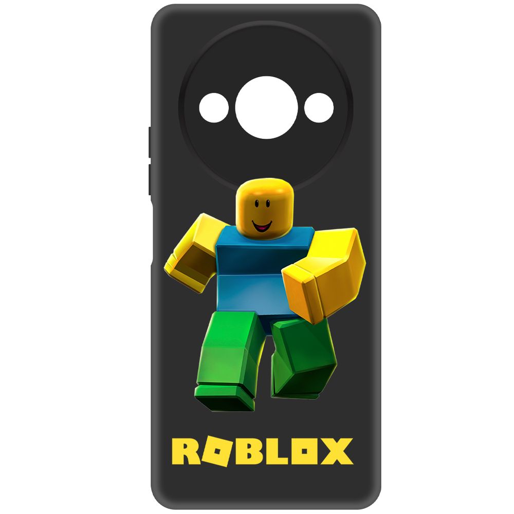 

Чехол-накладка Krutoff Soft Case Roblox-Классический Нуб для Xiaomi Poco C61 черный