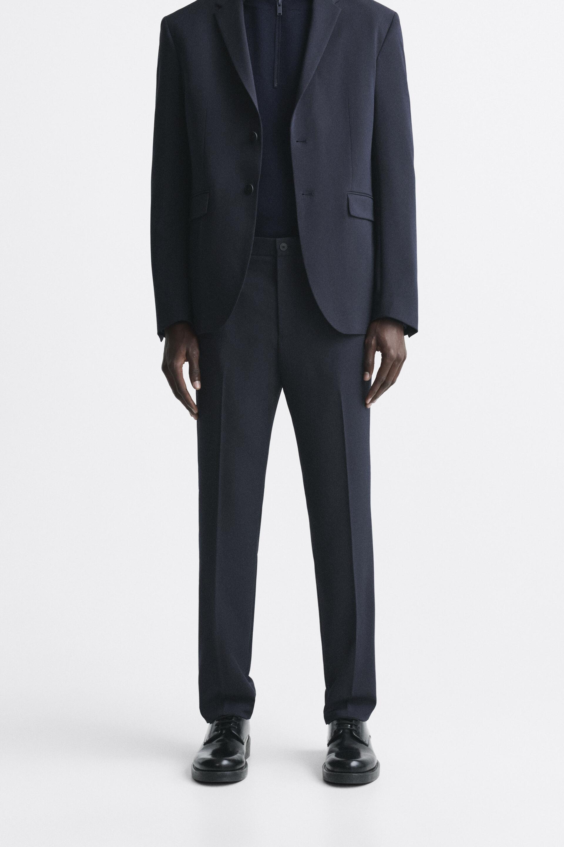 

Брюки мужские ZARA 09621407 синие 42 (доставка из-за рубежа), 09621407