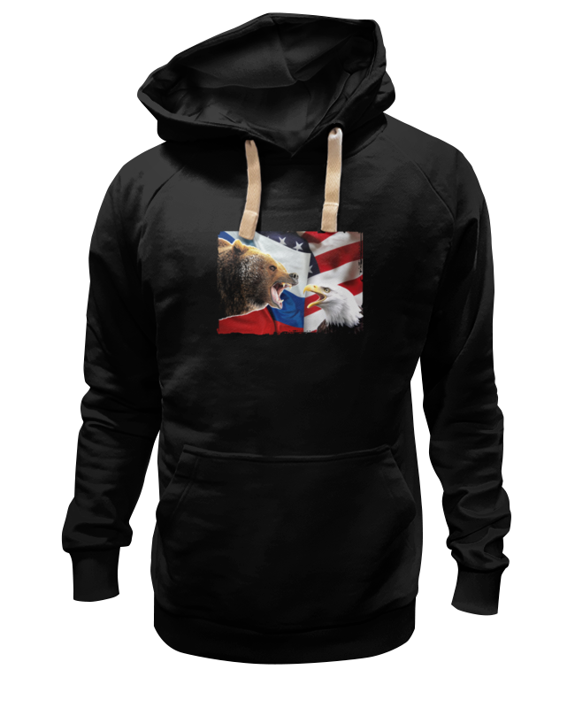 

Худи унисекс Printio Медведь черное 2XL, Черный, Медведь
