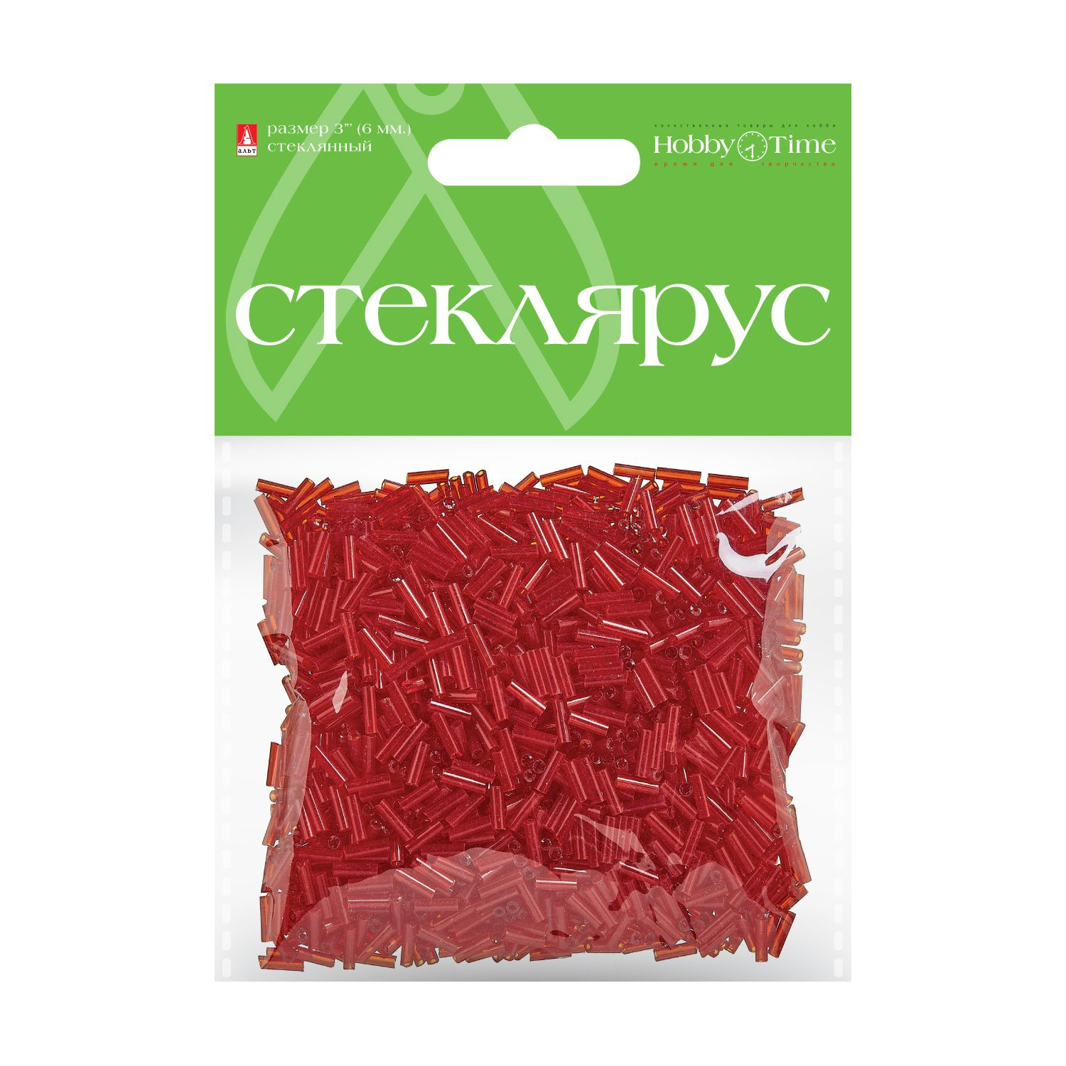 

СТЕКЛЯРУС ПРОЗРАЧНЫЙ, 6 ММ, 60 ГР. КРАСНЫЙ, №4, Арт. 2-376/04, 2-376/04