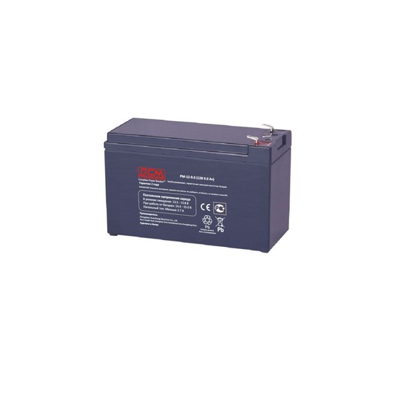 Powercom Батарея, напряжение 12В, емкость 9А*ч, макс. ток разряда 45 Powercom PM-12-9.0