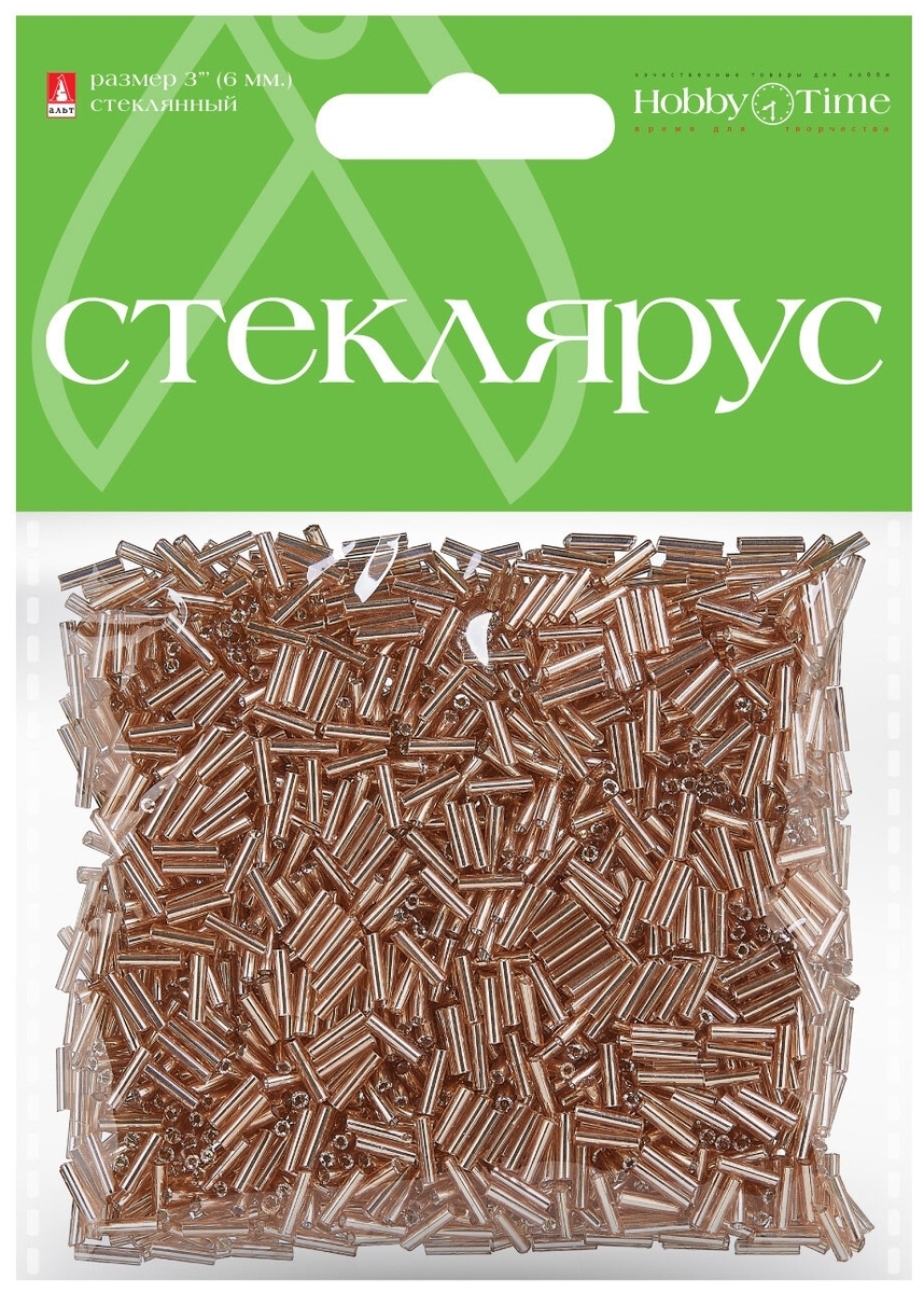 

СТЕКЛЯРУС МЕТАЛЛИЗИРОВАННЫЙ, 6 ММ, 60 ГР. ПЕРСИКОВЫЙ, №13, Арт. 2-379/13, 2-379/13