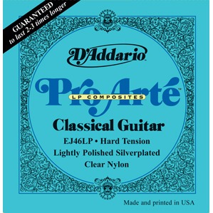 фото Струны для классической гитары daddario ej46lp d'addario