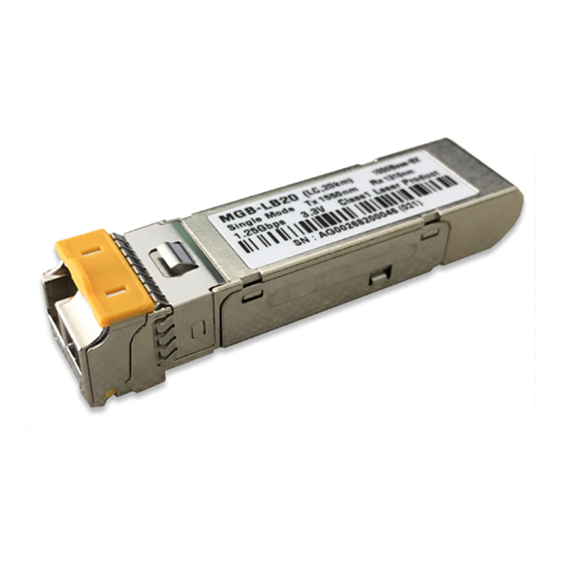 

Planet Mini GBIC WDM TX1550 Module - 20KM, Mini GBIC WDM TX1550 Module - 20KM