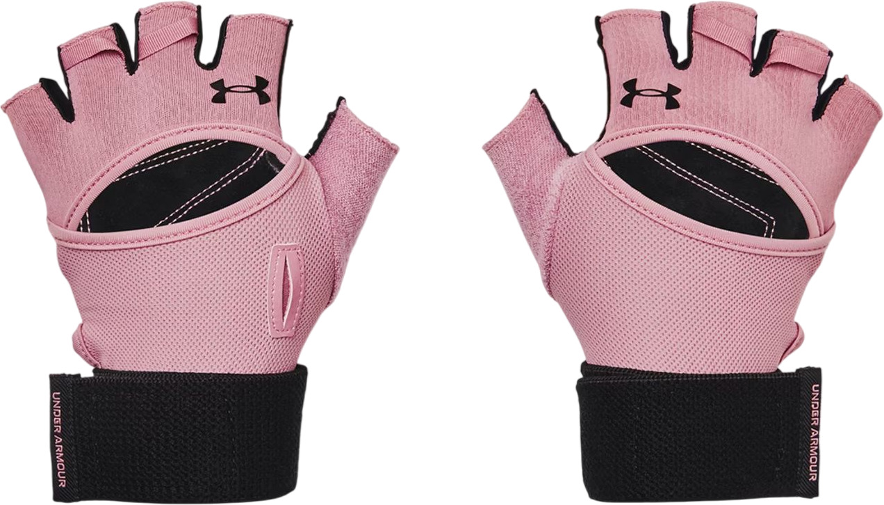 Перчатки женские Under Armour W's Weightlifting Gloves 1369831-697 розовые