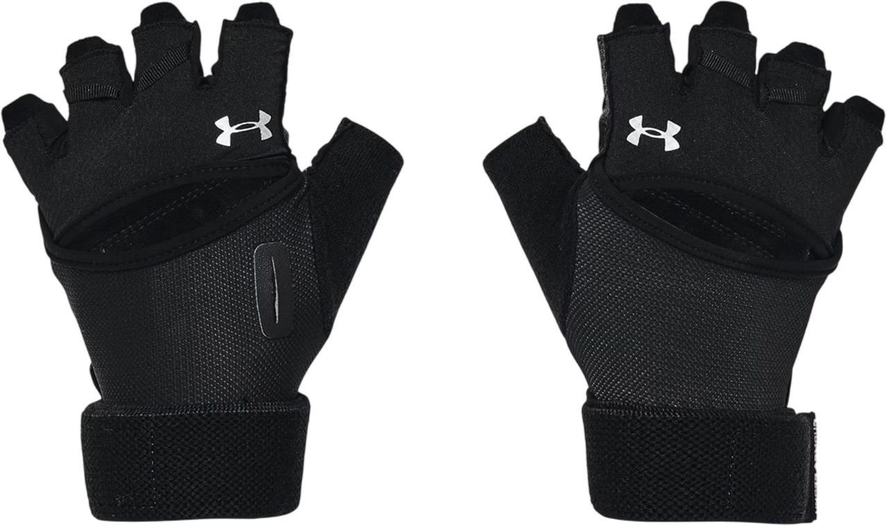 

Перчатки женские Under Armour 1369831-001 черные, Черный, 1369831-001