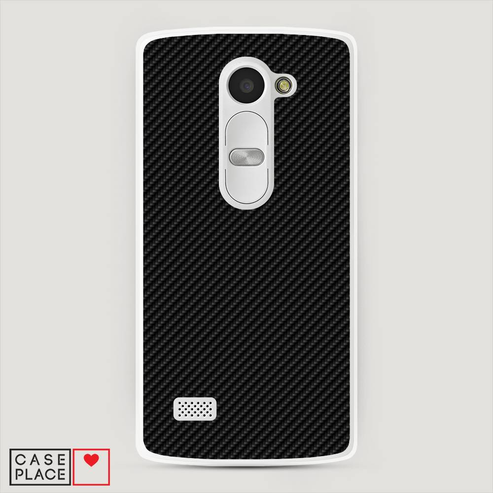 

Чехол Awog "Черный карбон" для LG Leon (H324)