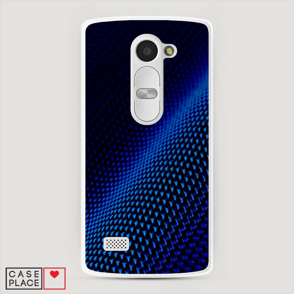 

Чехол Awog "Синий карбон" для LG Leon (H324)
