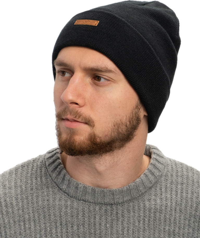 Шапка бини унисекс Lee Cooper Beanie, черный