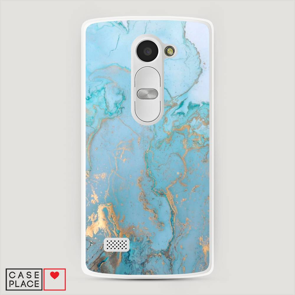 

Чехол Awog "Голубой мрамор рисунок" для LG Leon (H324)