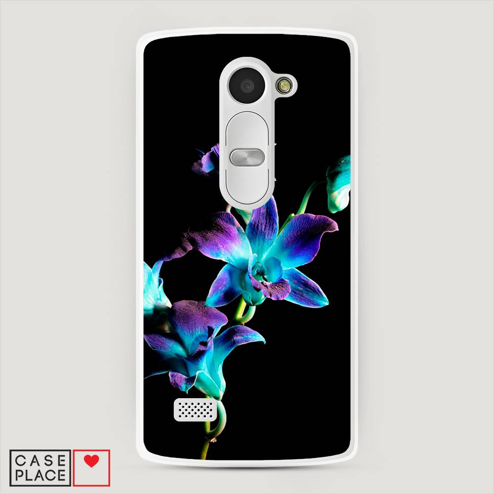 

Чехол Awog "Синий цветок на черном" для LG Leon (H324)