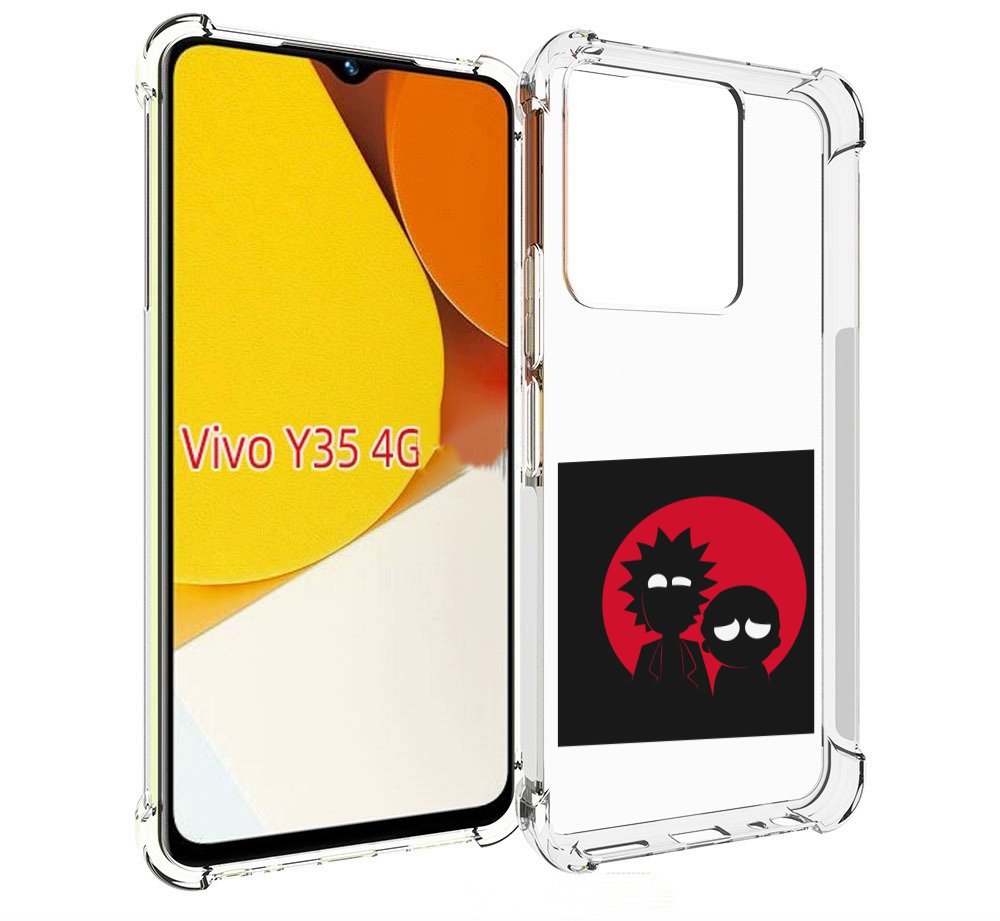 

Чехол MyPads рик и морти в тени для Vivo Y35 4G 2022 / Vivo Y22, Прозрачный, Tocco