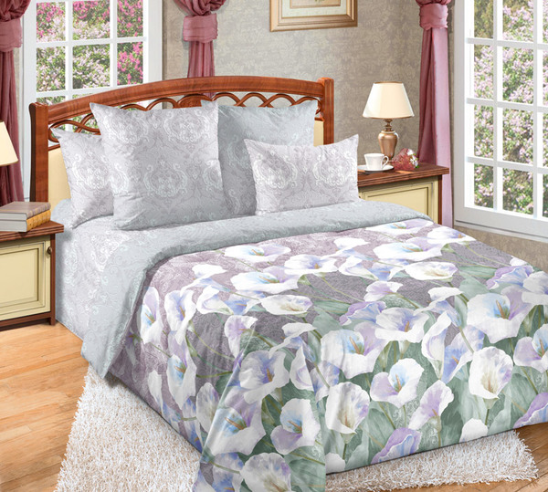 

Наволочки Ода любви 3 комп. 50х70 см - 2 шт. из Перкали 100% ХБ