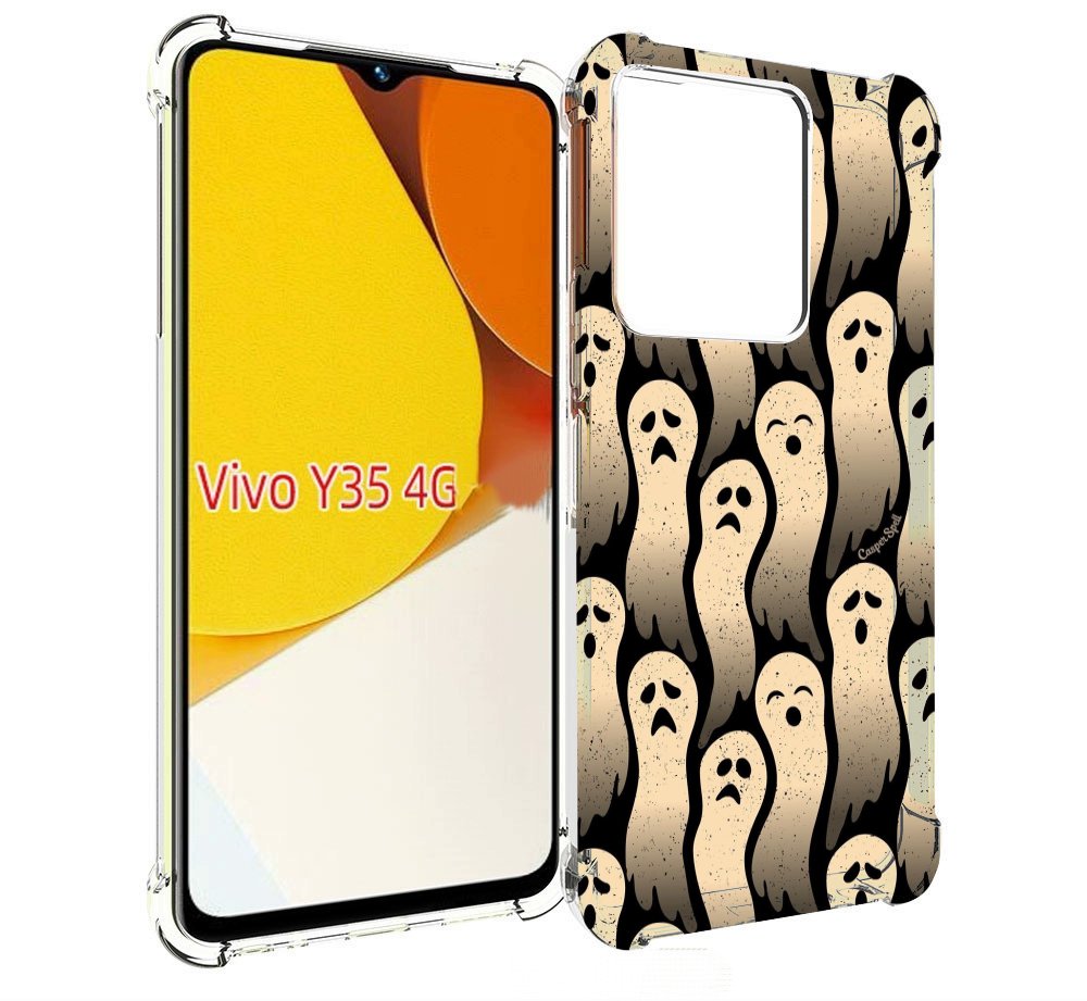 

Чехол MyPads разные души для Vivo Y35 4G 2022 / Vivo Y22, Прозрачный, Tocco