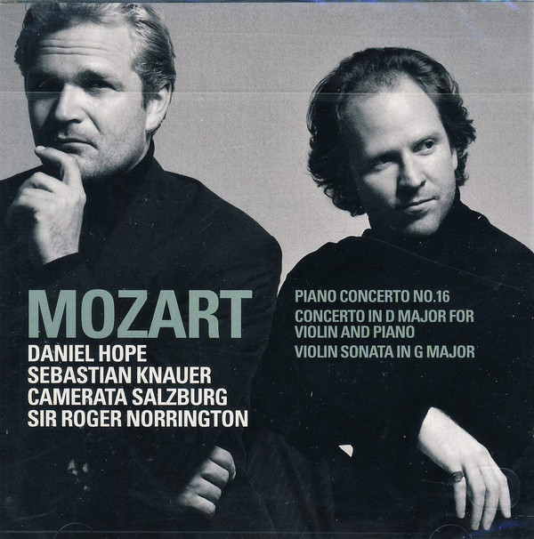 Mozart: Konzert fur Violine, Klavier & Orchester D-dur KV Anh.56 - Hope, Daniel