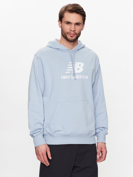 Худи мужское New Balance 302699407 синее 2XL (доставка из-за рубежа)