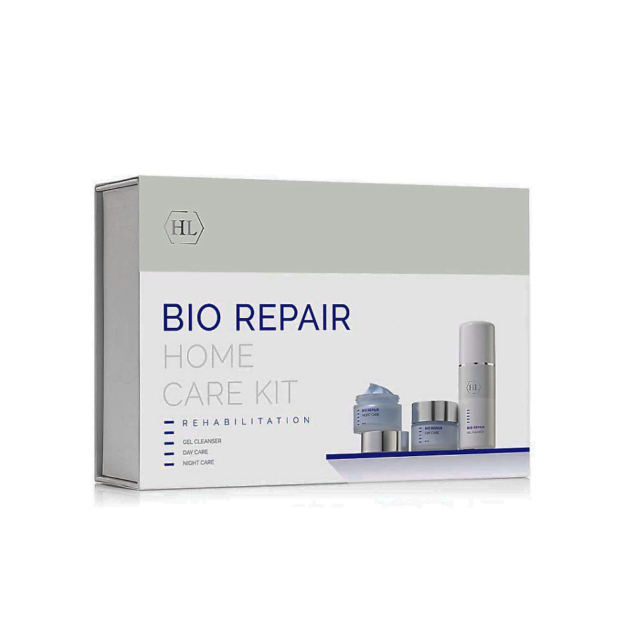 Набор Holy Land BIO REPAIR Gel Cleanser 125 мл + Day Care 50 мл + Night Care 50 мл очиститель bio repair gel cleanser