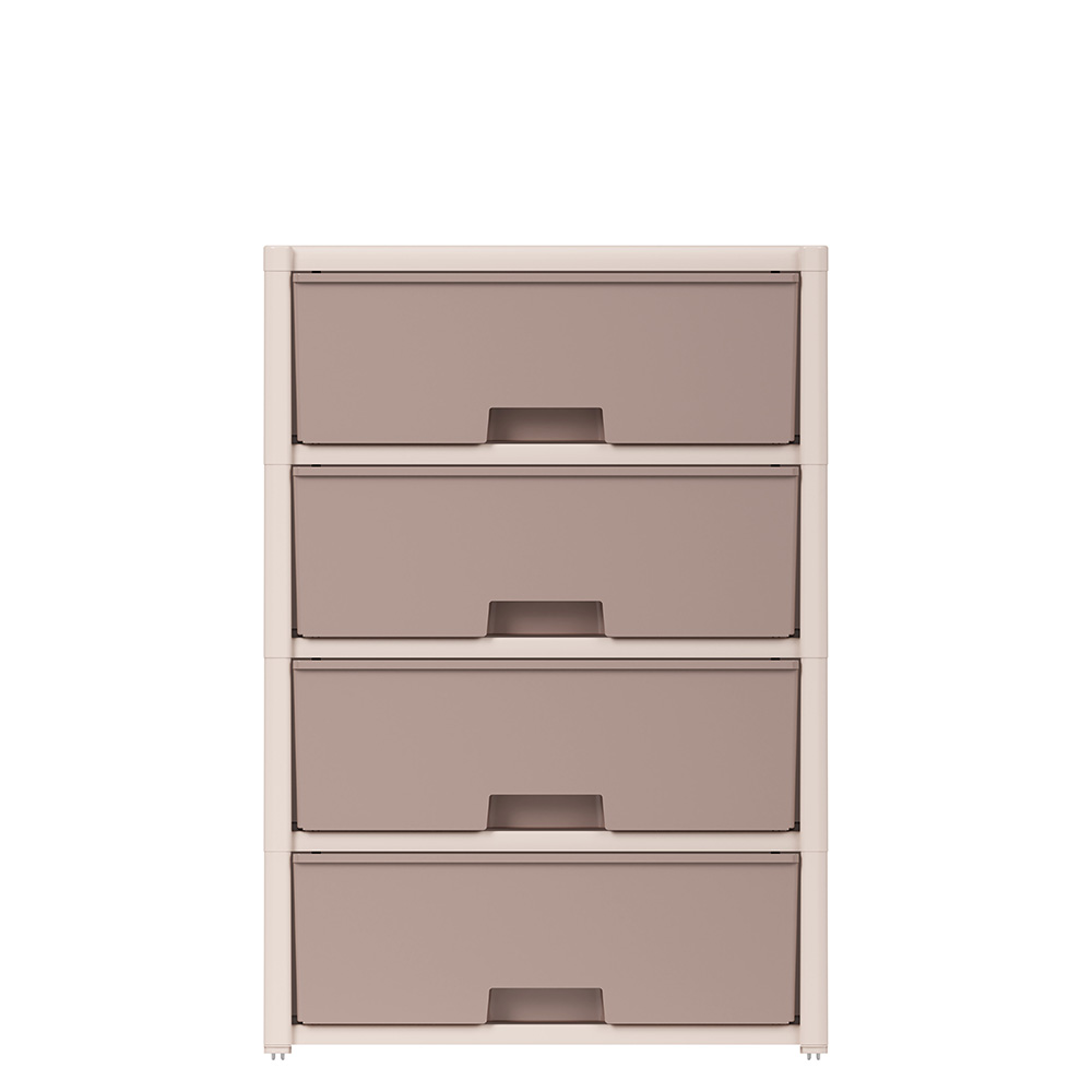 

Комод пластиковый Колорит 56x39x81 см бежевый
