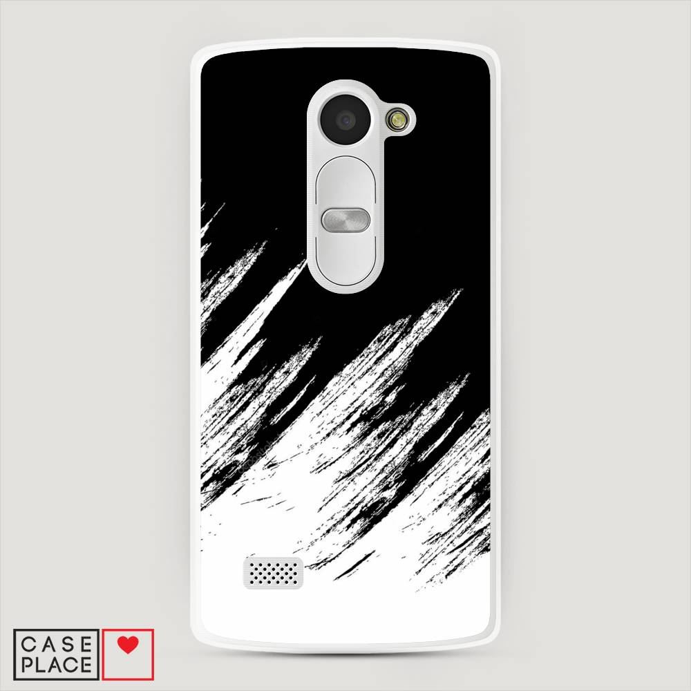 

Чехол Awog "Черно белые брызги" для LG Leon (H324)