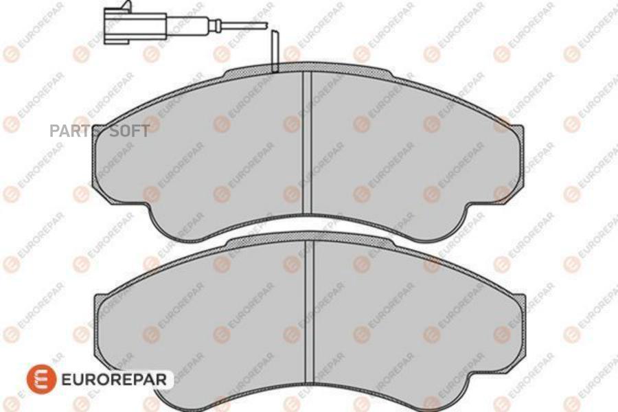 

Колодки тормозные дисковые CITROEN JUMPER 2.8 D 94>