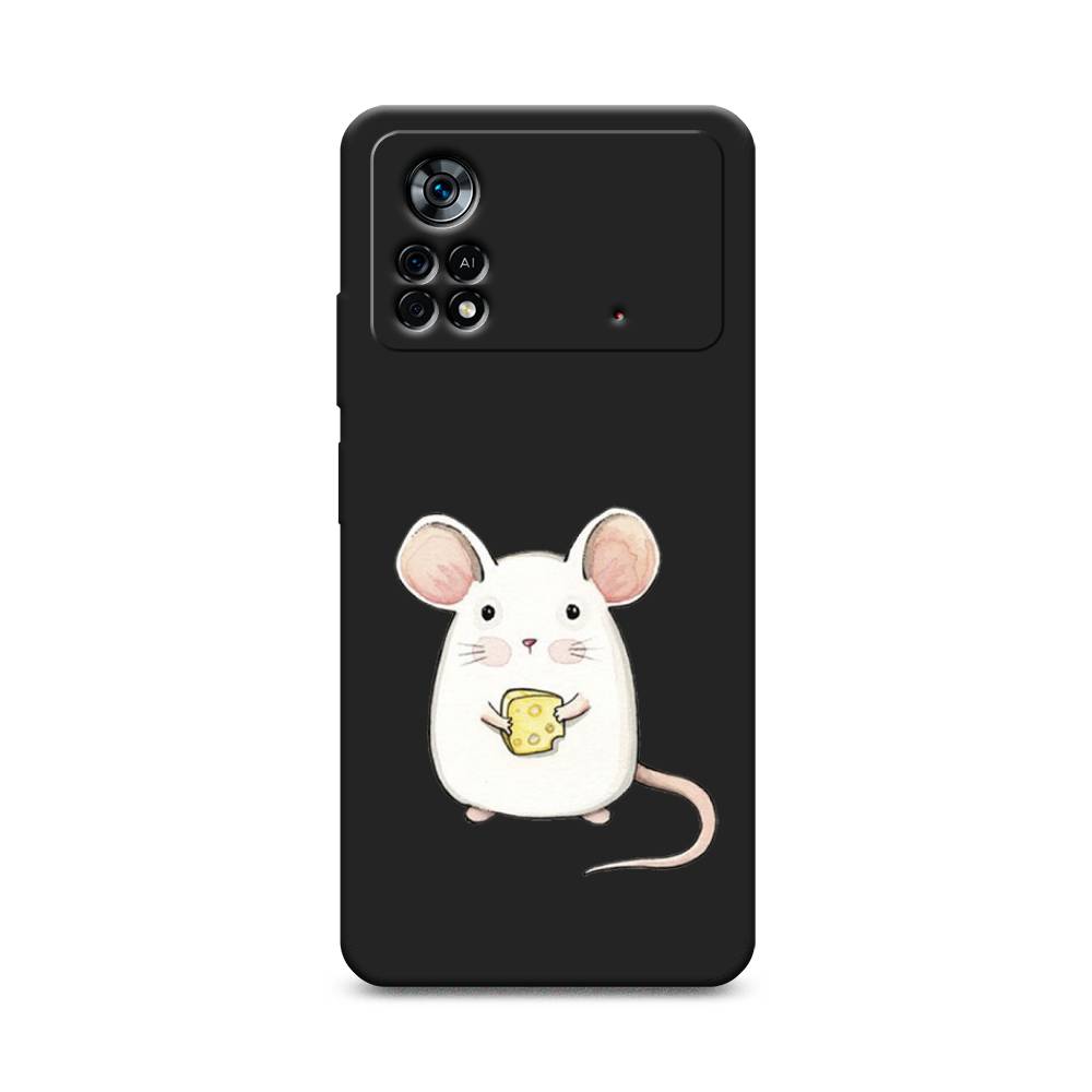 

Чехол Awog на Poco X4 Pro 5G "Мышка", Разноцветный, 313152-1
