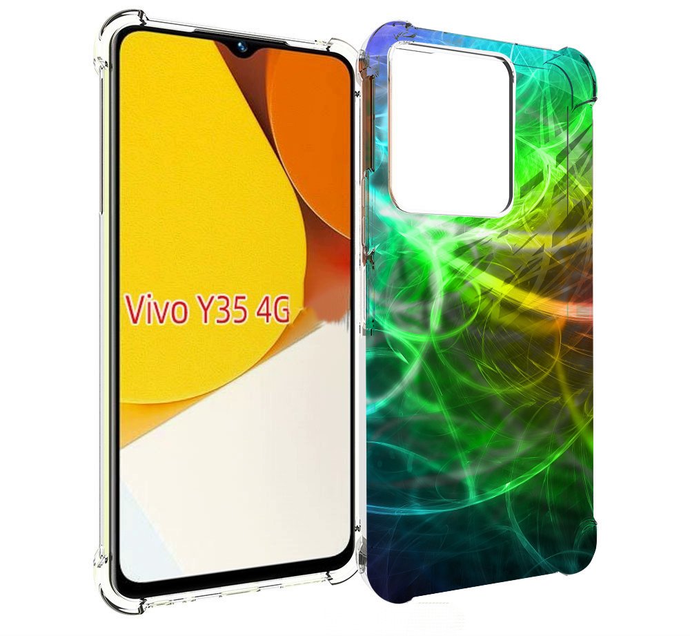 

Чехол MyPads разноцветная-абстракция-линиями для Vivo Y35 4G 2022 / Vivo Y22, Прозрачный, Tocco