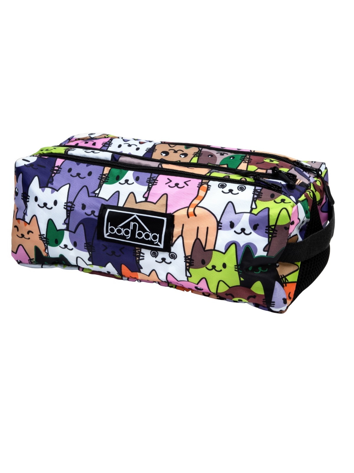 Косметичка унисекс baginbag Kond Cats Dark, разноцветный