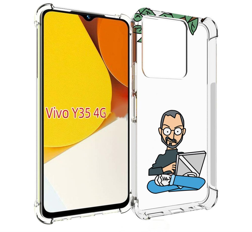 

Чехол MyPads программист для Vivo Y35 4G 2022 / Vivo Y22, Прозрачный, Tocco