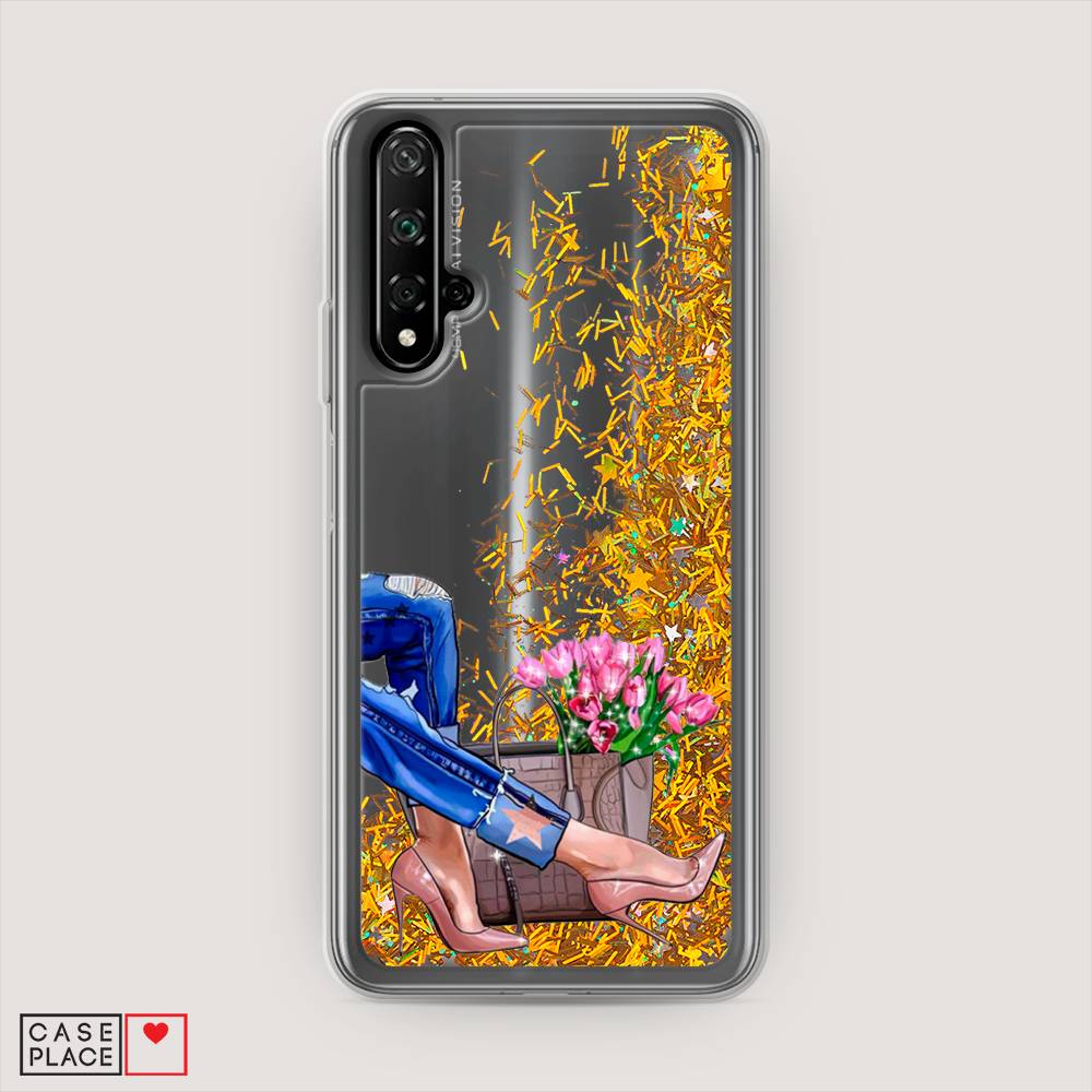 

Чехол Awog на Honor 20 "Каблучки", Голубой;коричневый;розовый, 69590-1