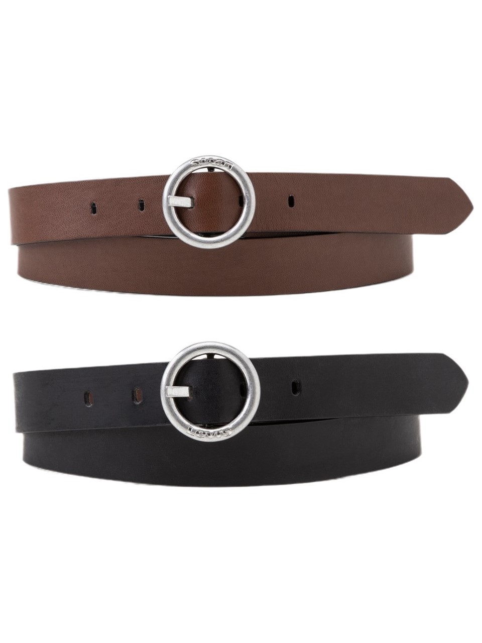 

Ремень мужской Levis Men Skinny Reversible Belt 2in1, черный, Men Skinny Reversible Belt 2in1