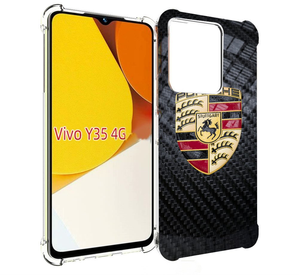 

Чехол MyPads porsche 3 мужской для Vivo Y35 4G 2022 / Vivo Y22, Прозрачный, Tocco