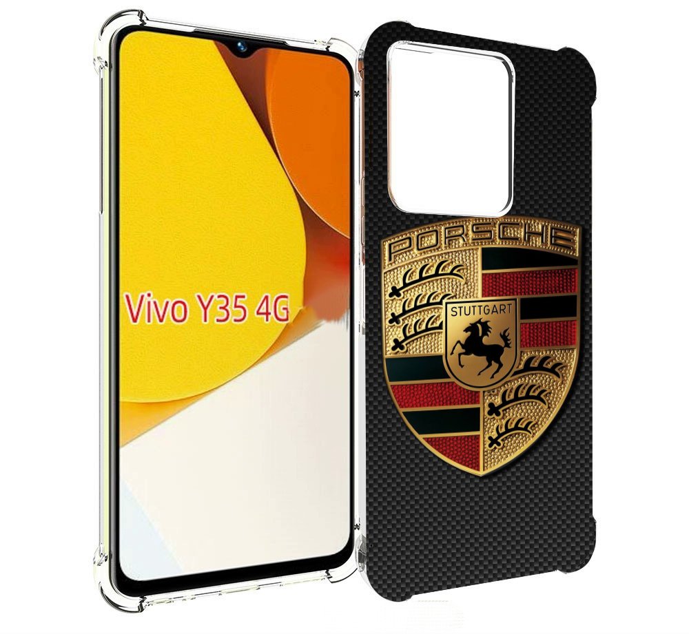 

Чехол MyPads porsche 1 для Vivo Y35 4G 2022 / Vivo Y22, Прозрачный, Tocco