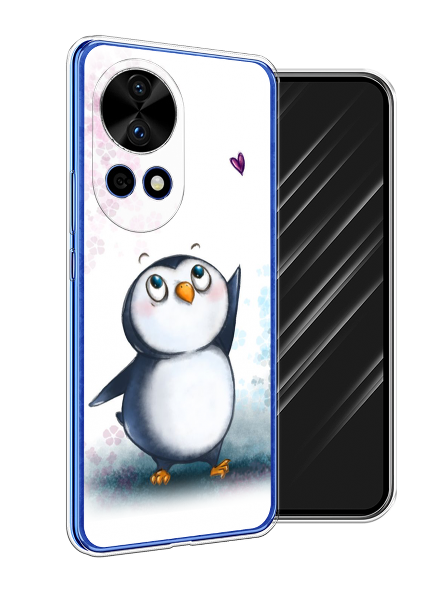 

Чехол Awog на Huawei Nova 12 Pro "Пингвин и сердечко", Белый, 6123150-1