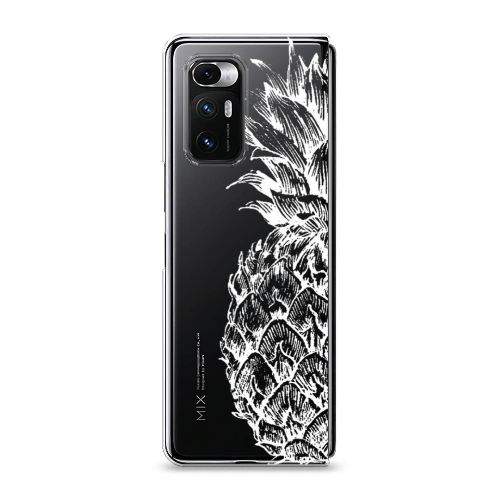 

Чехол Awog на Xiaomi Mi Mix Fold "Ананас графика белая", Разноцветный, 314250-10