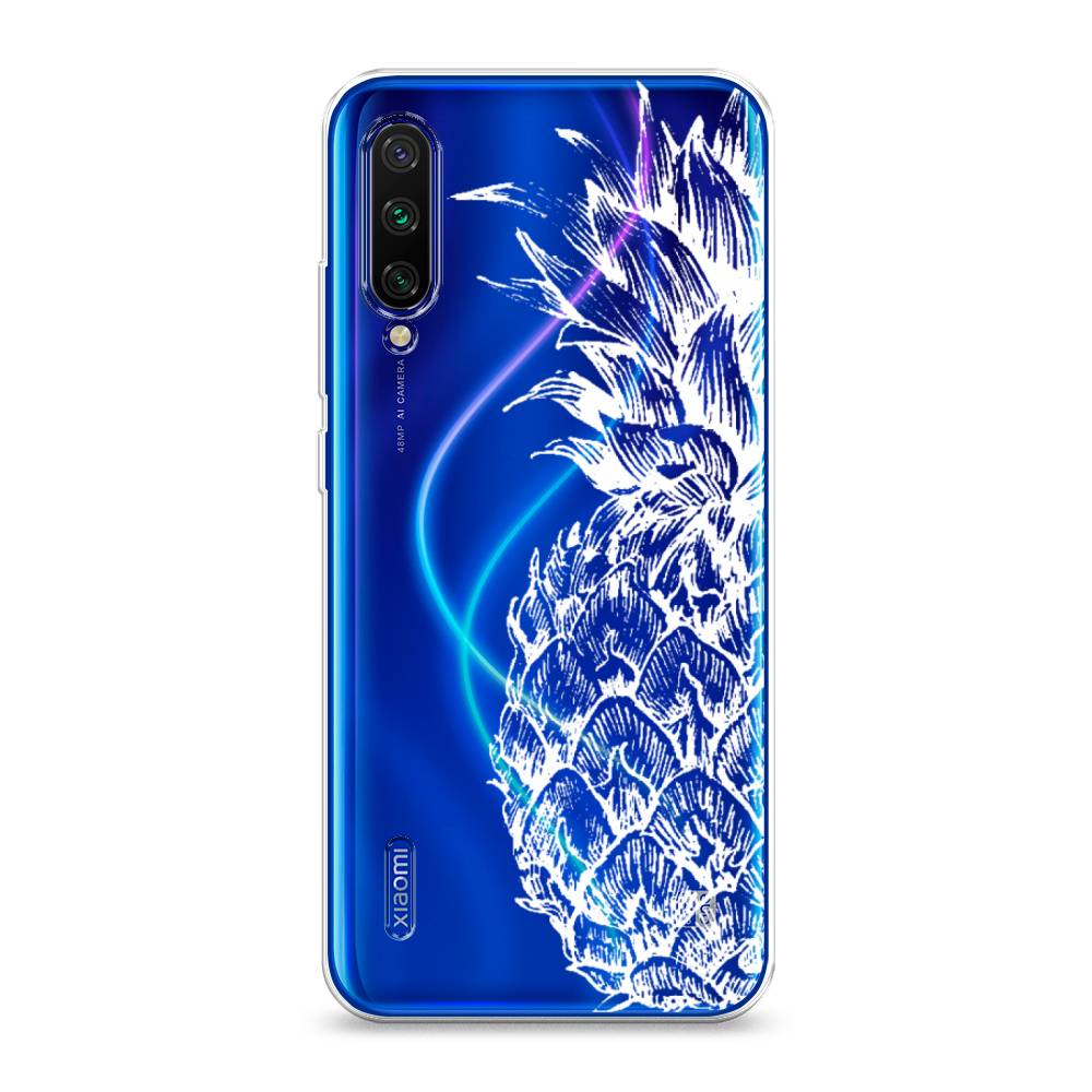 

Чехол Awog на Xiaomi Mi CC9E/Mi A3 "Ананас графика белая", Разноцветный, 35950-10