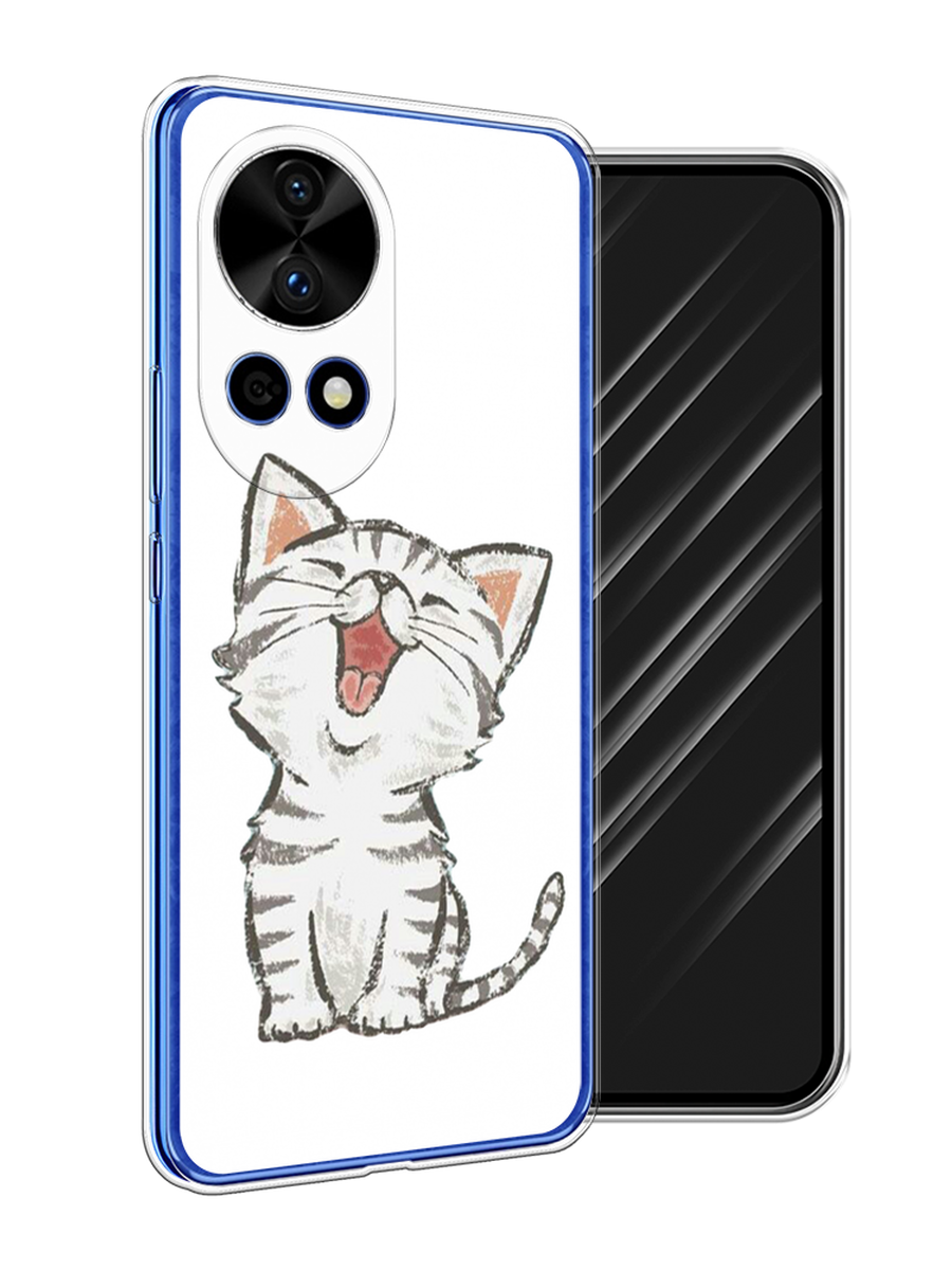 

Чехол Awog на Huawei Nova 12 Pro "Котенок рисованный", Серый;белый, 6123150-1