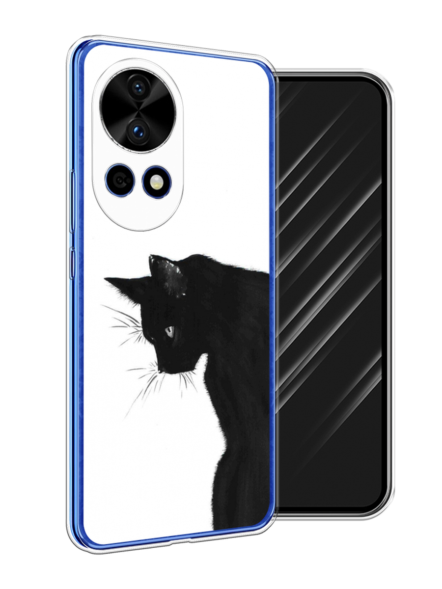 

Чехол Awog на Huawei Nova 12 Pro "Black cat", Черный;белый, 6123150-1